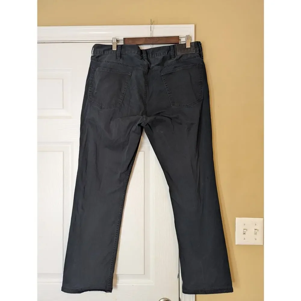 Polo Ralph Lauren Straight Leg Jeans Size 36 Black Preppy Casual Minimalist
